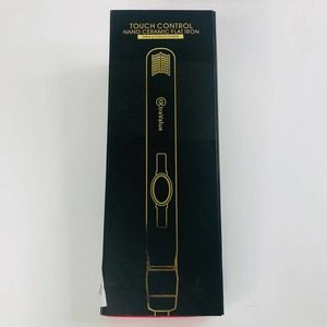 Xtravalue Nano Ceramic Flat Iron Hair Straightener Touch Control Black Green